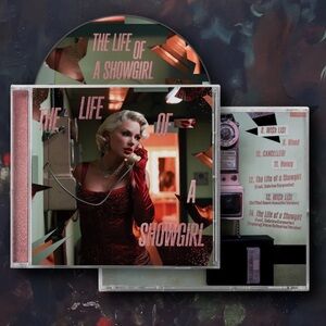 🎵NIP! Taylor Swift The Life of a Showgirl (Dressing Room Rehearsal Version) CD